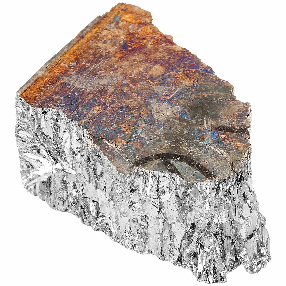 Barra de bismuto, 1000 g de bismuto Metal Lingote 99,99% Geodas de cristal puro para hacer cristales/Señuelos de pesca utilizados en la aleación de bismuto, medicamento, reactivo químico