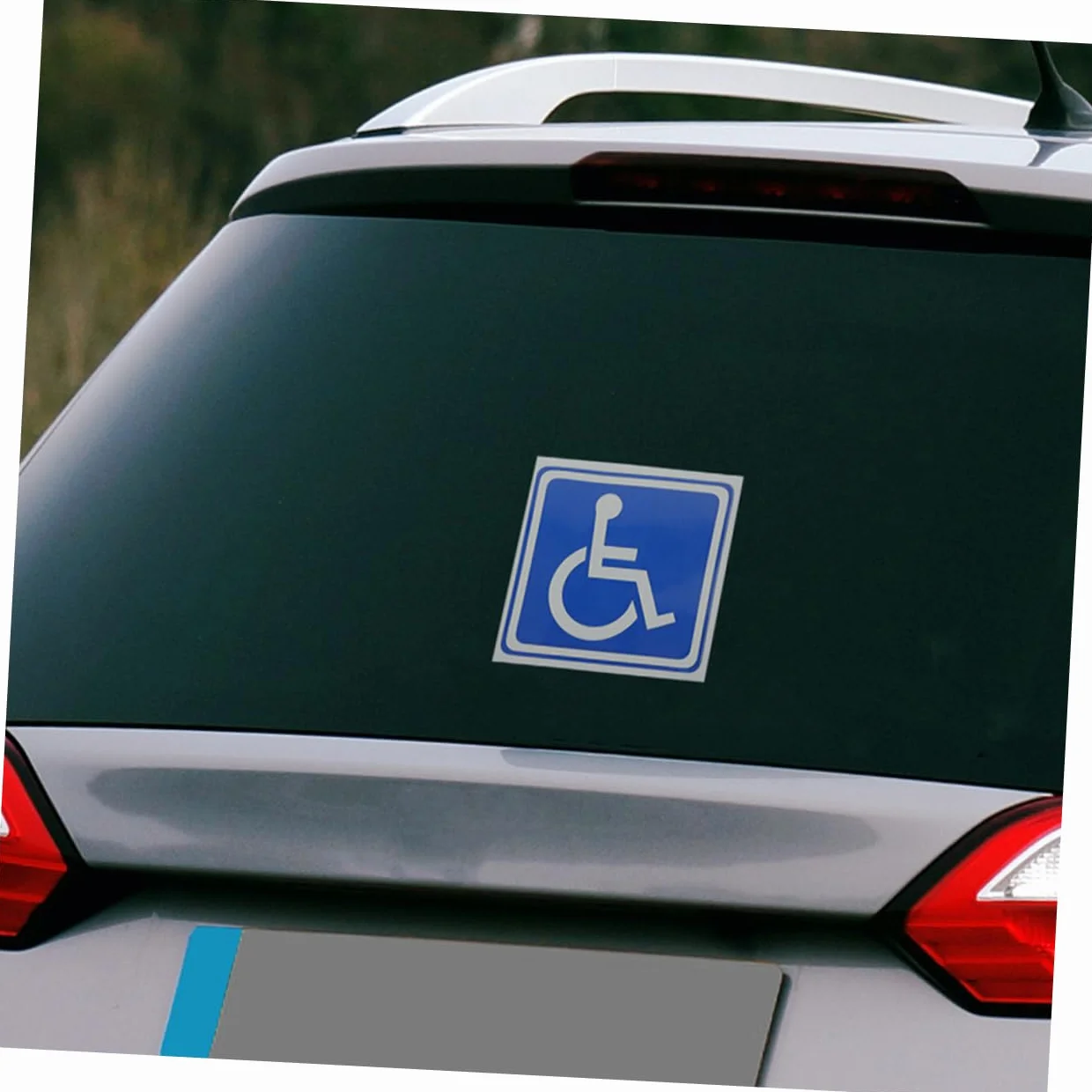 18 Hojas Señalización Discapacitados Coche Calcomanías Silla Ruedas Señal