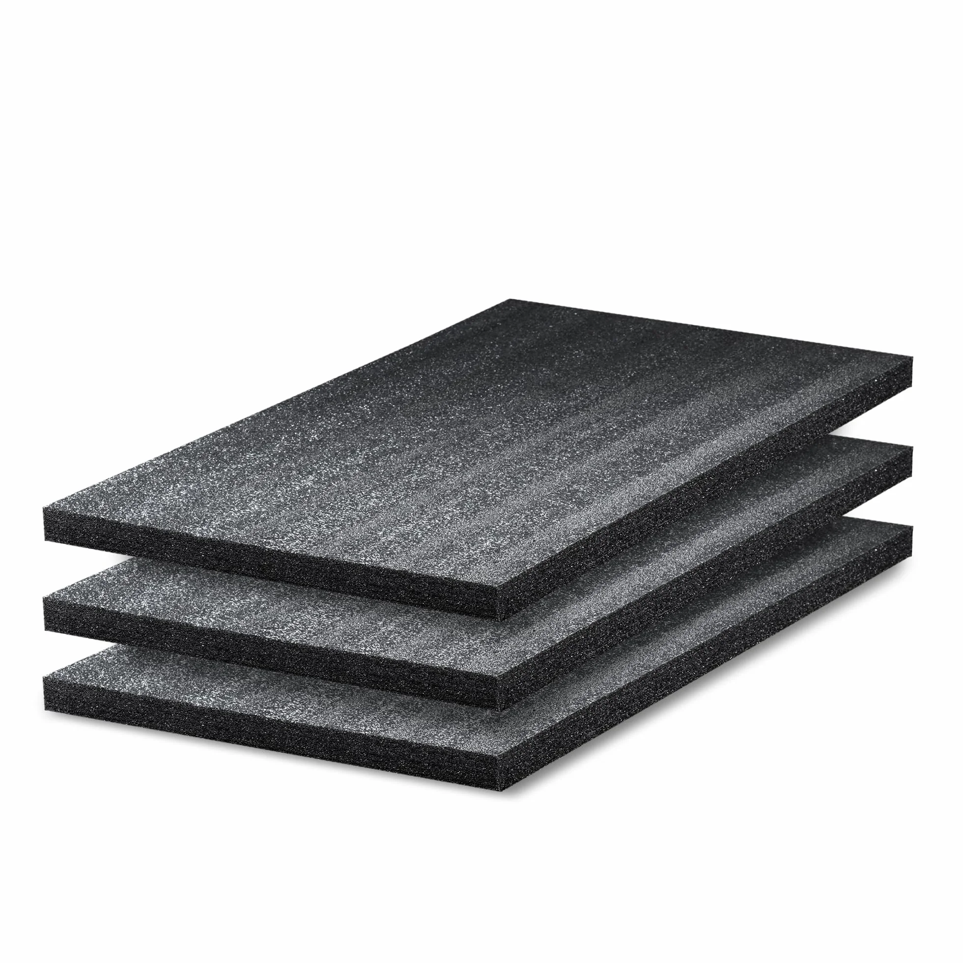 Espuma multicapa | 3 piezas | 800 x 600 x 50 mm, Shadow Foam, Cortar y despegar, Personalizable, Kaizen Foam, Inserto de herramientas para cámara, caja de herramientas, carro de herramientas