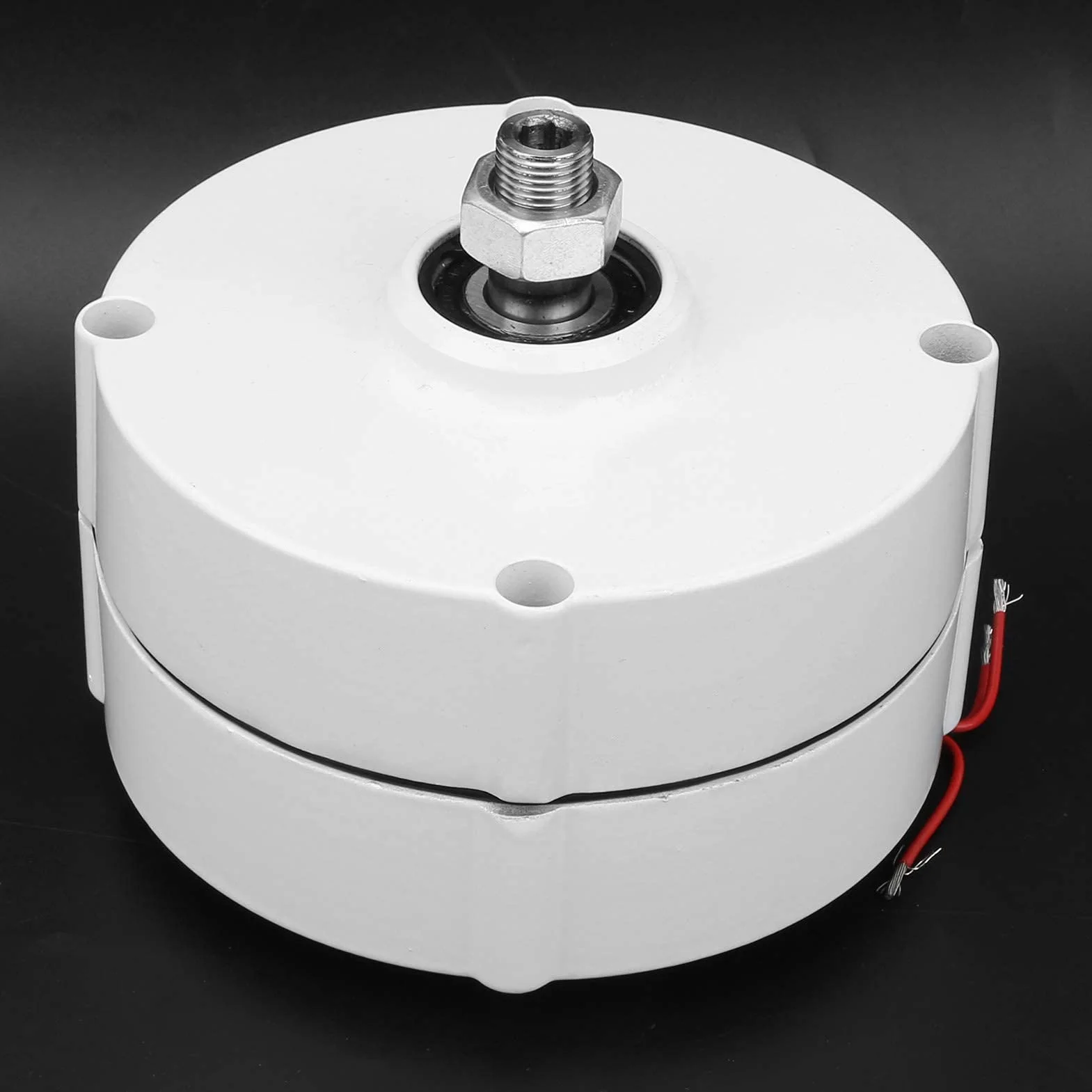 Generador de Imanes Permanentes 400W CA Trifásico 550 R/m con Motor Eléctrico - Carcasa de Aluminio (Incluye Rectificador 12V)