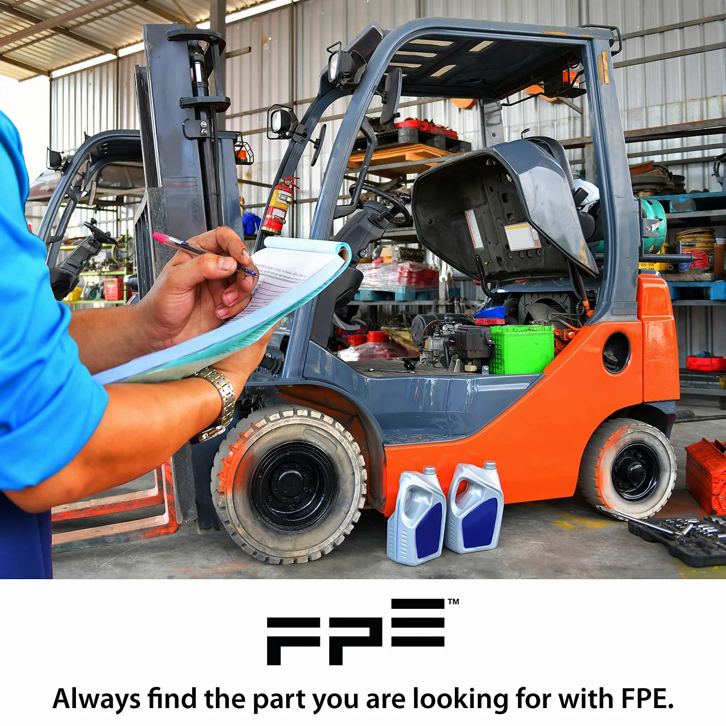 FPE - Carretilla elevadora Rodamiento de Cadena Toyota 63131-U2110-71 Hacus Aftermarket - Nuevo