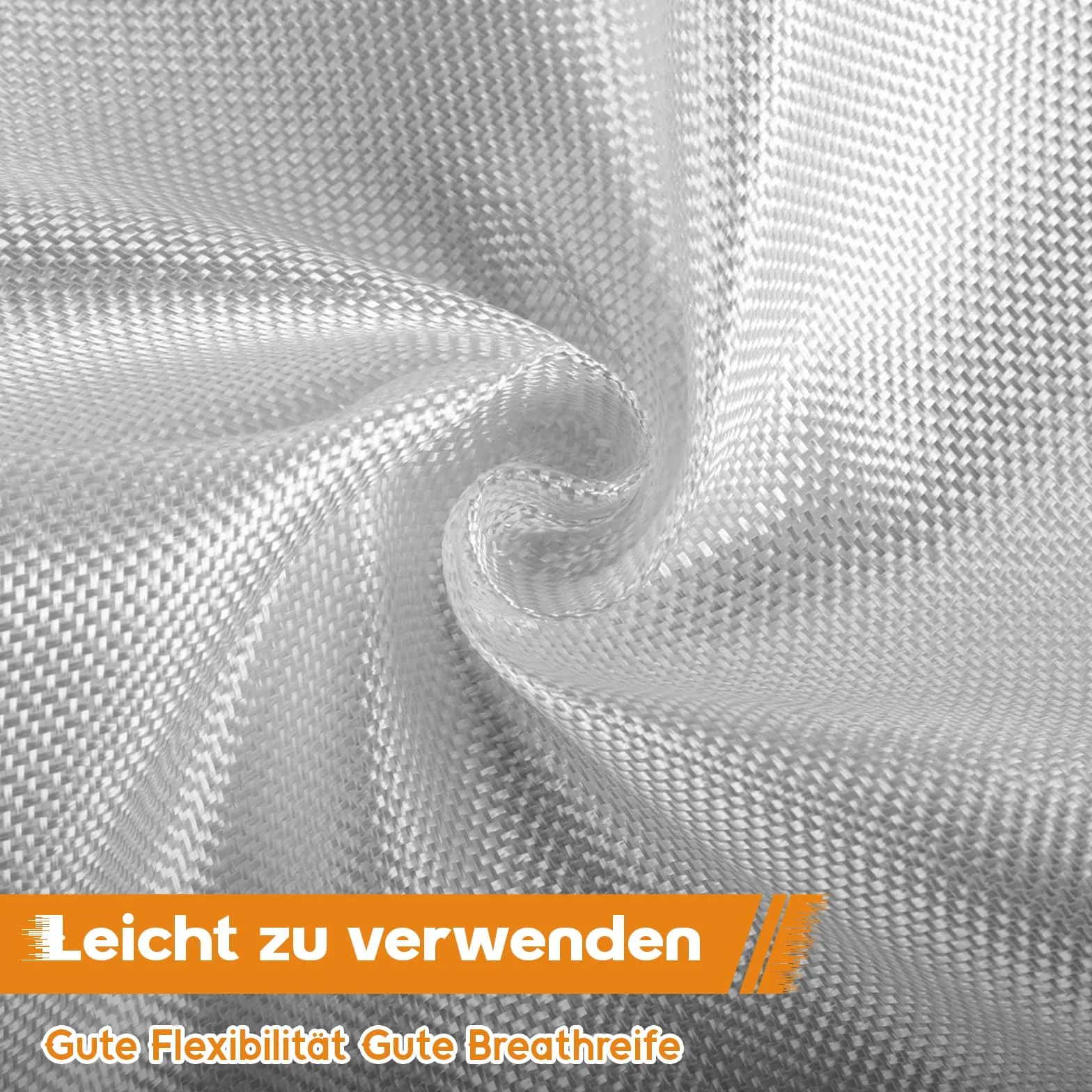 MYOYAY Papel pintado de fibra de vidrio para resina epoxi y poliéster para refuerzo, 10 m x 1 m, tejido de fibra de vidrio universal, tejido de fibra de vidrio, fibra de vidrio, laminado reforzado