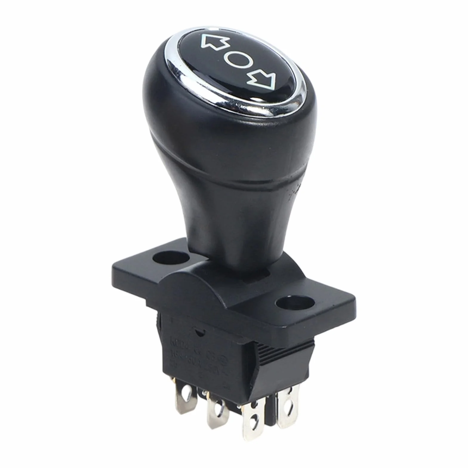 Selector hacia adelante y hacia atrás para coche de juguete eléctrico 3 posiciones plástico resistente al desgaste mecanismo de seguridad