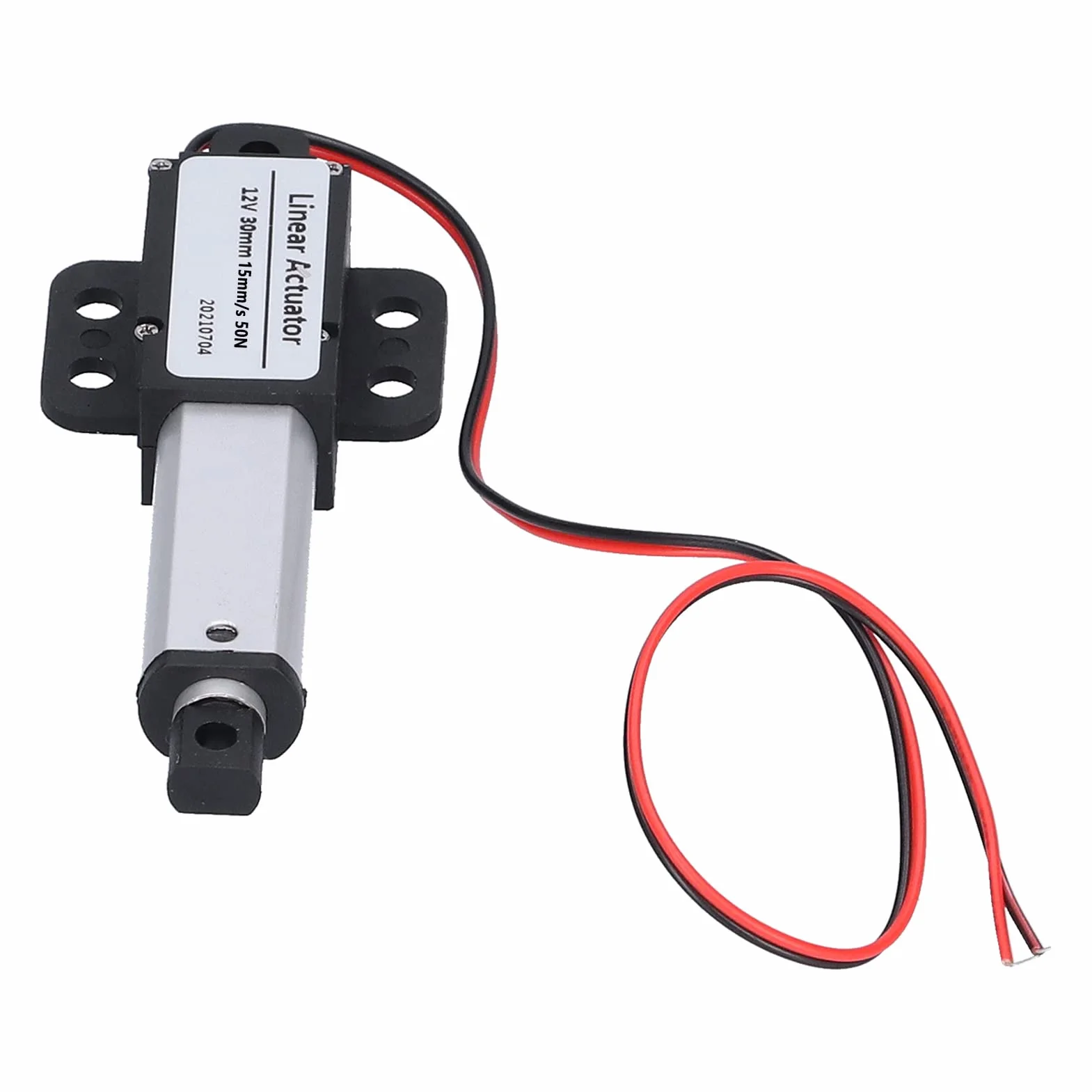 Actuador Lineal Eléctrico 12V DC 30mm 15mm/s 50N