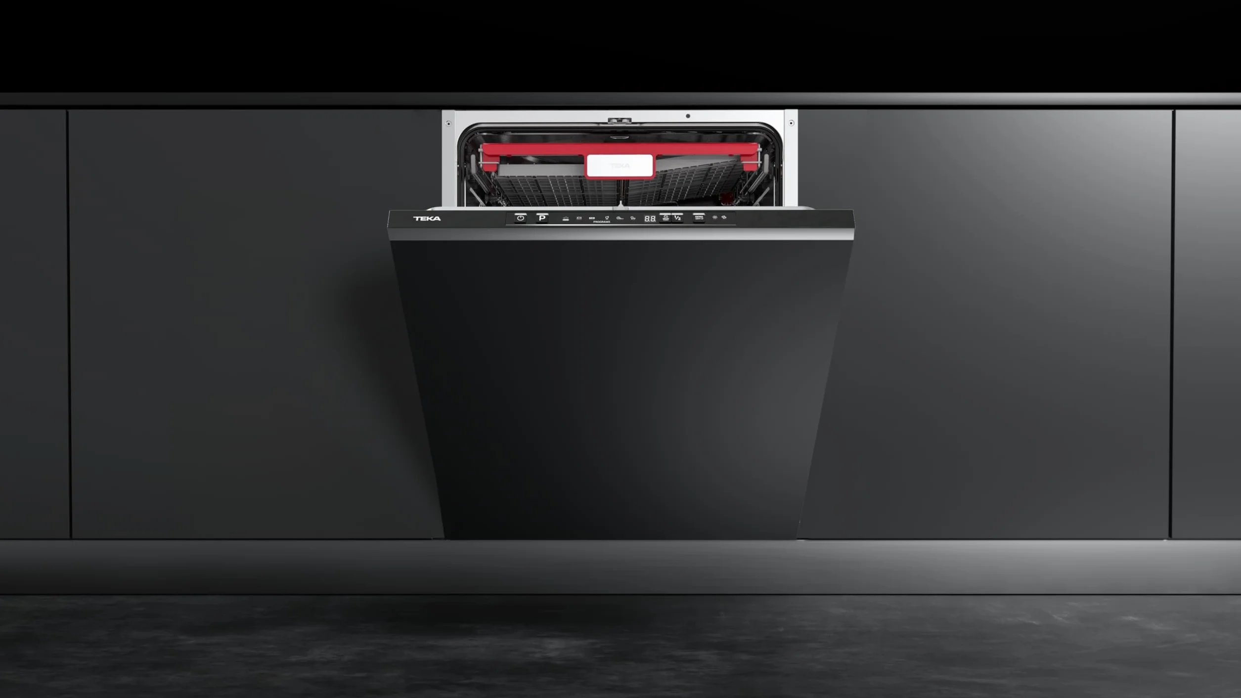 TEKA Lavavajillas Integrable 60 cm 14 Cubiertos Apertura Automática PremiumDry 6 Programas 5 Temperaturas