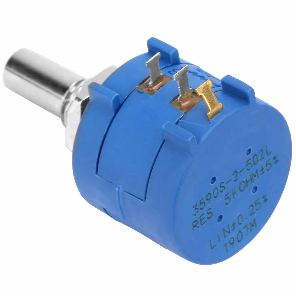 Potenciómetro multivuelta 5K Ohm 3590S-2-502L Ajustable Precisión