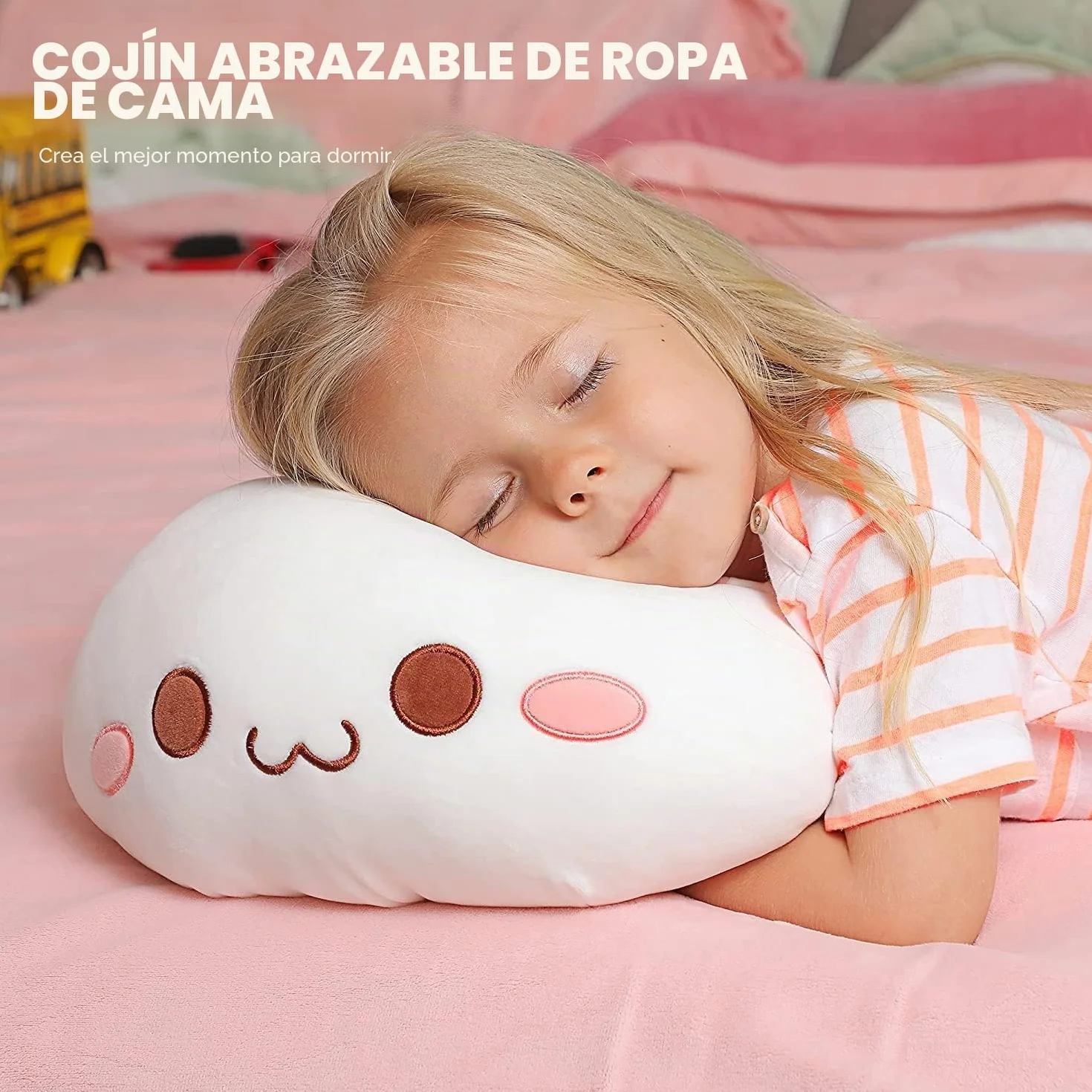 Peluche Gato, Animales de Peluche, Juguete de Felpa Suave para Abrazar, Cojín Decorativo para Sofá Hogar, Regalo para Niños