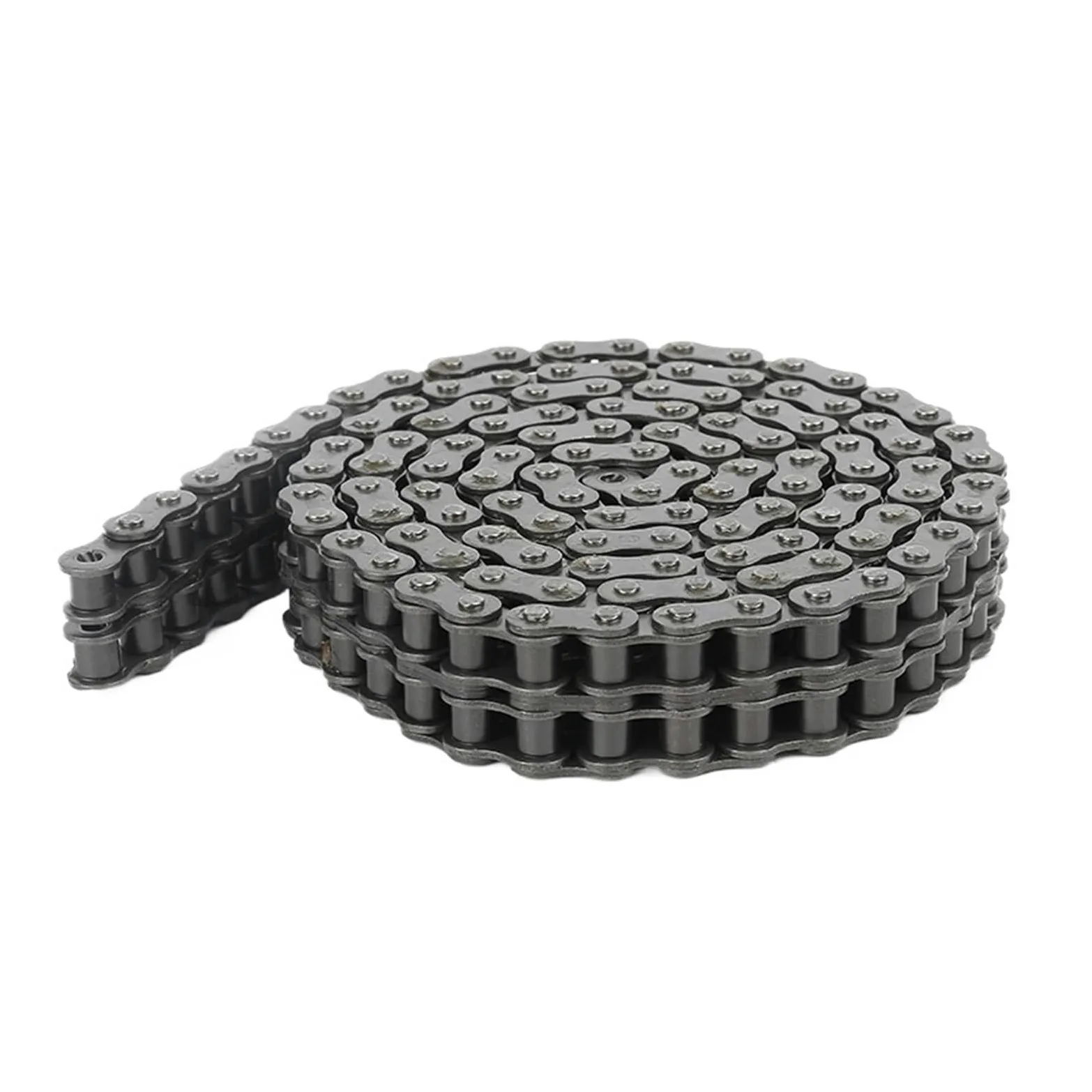 Cadena De Rodillos Doble Hilera Paso Corto Acero, 1,5 M, 45, Cadenas Transmisión Industrial, 06B-2, Ud