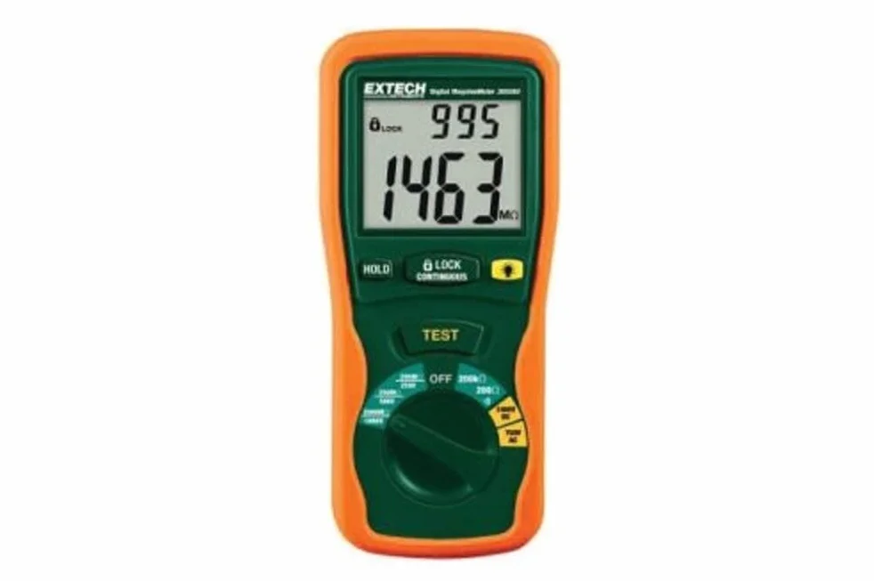 Extech 380260 Probador de aislación digital con ajuste automático