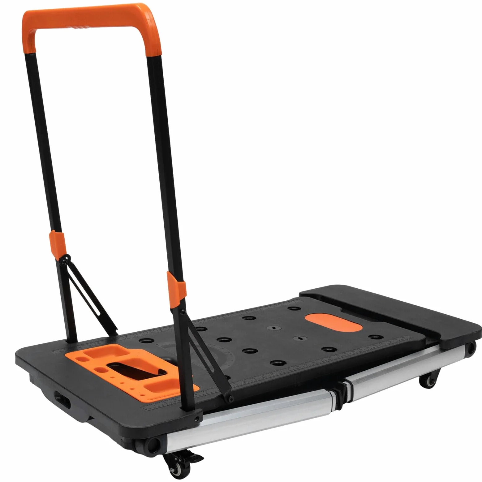 Banco de trabajo plegable 7 en 1, carro de trabajo portátil, mesa de trabajo de garaje, carro de taller para caballete, plataforma de trabajo