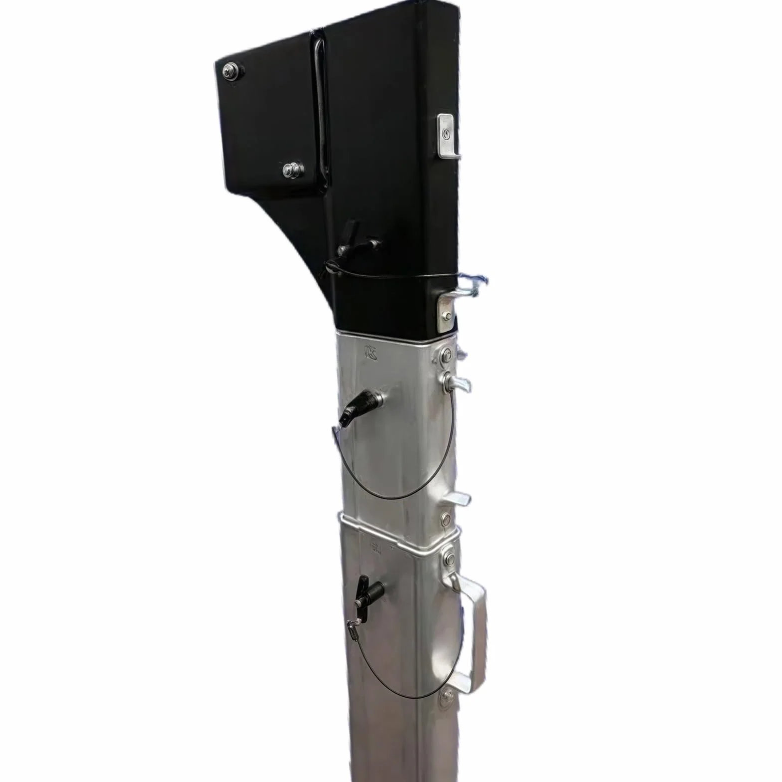 Grúas pórtico, elevador de 2 postes Grúas pórtico portátiles de 5,3 a 7,5 pies de largo x 4,9 a 9,5 pies de alto para puertos, construcción de ferrocarriles(1T)