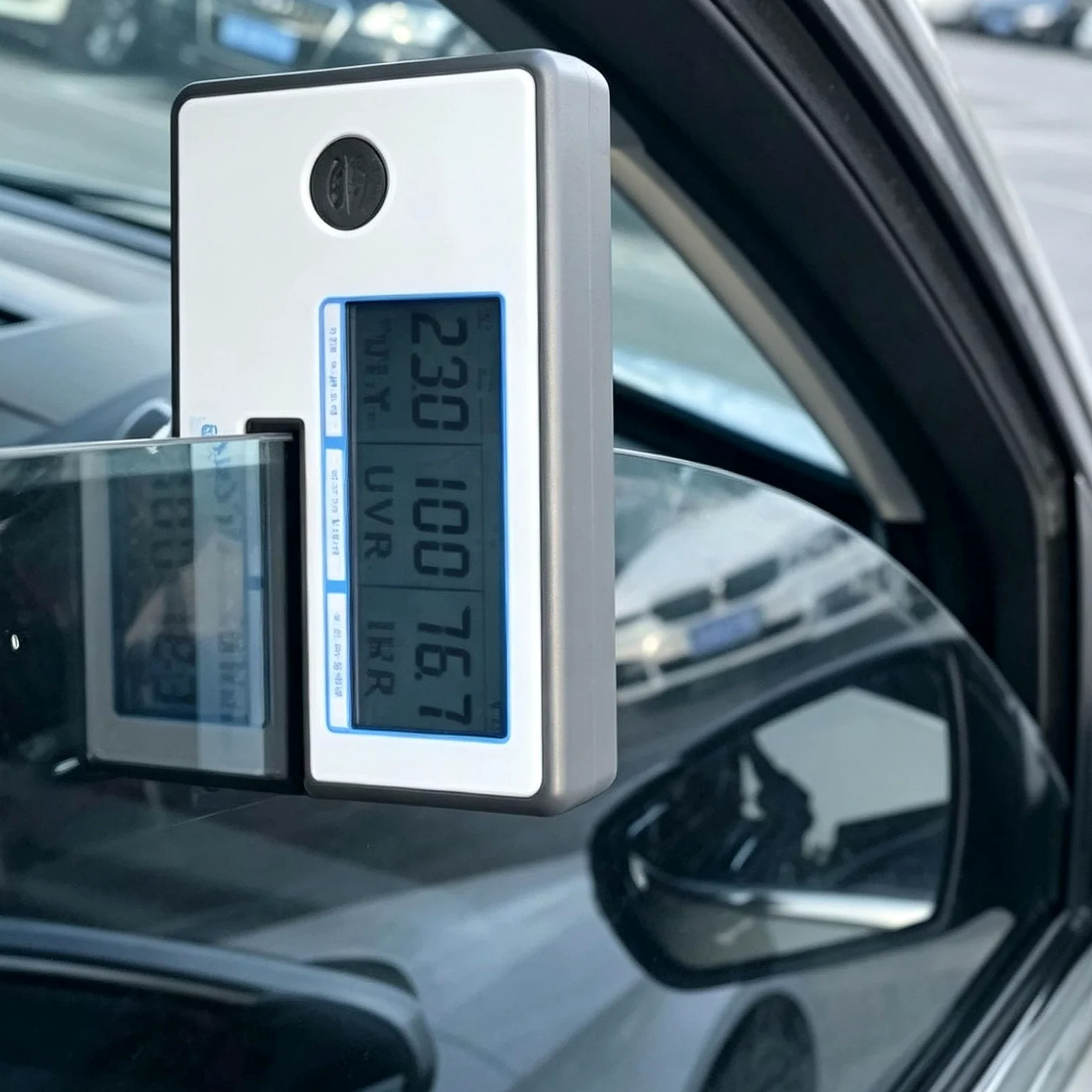Medidor VLT Digital portátil for películas solares | Capacidad de calibración en tiempo real, prueba el rechazo UV/IR y VLT, bloquea datos con un solo clic(LS162)
