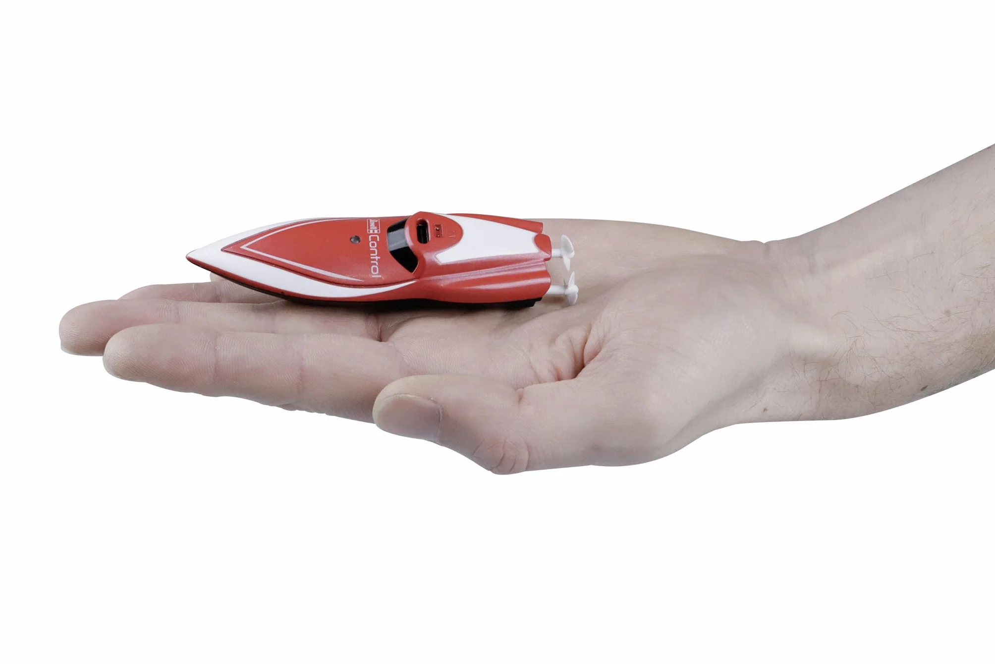 Mini Barco RC rojo