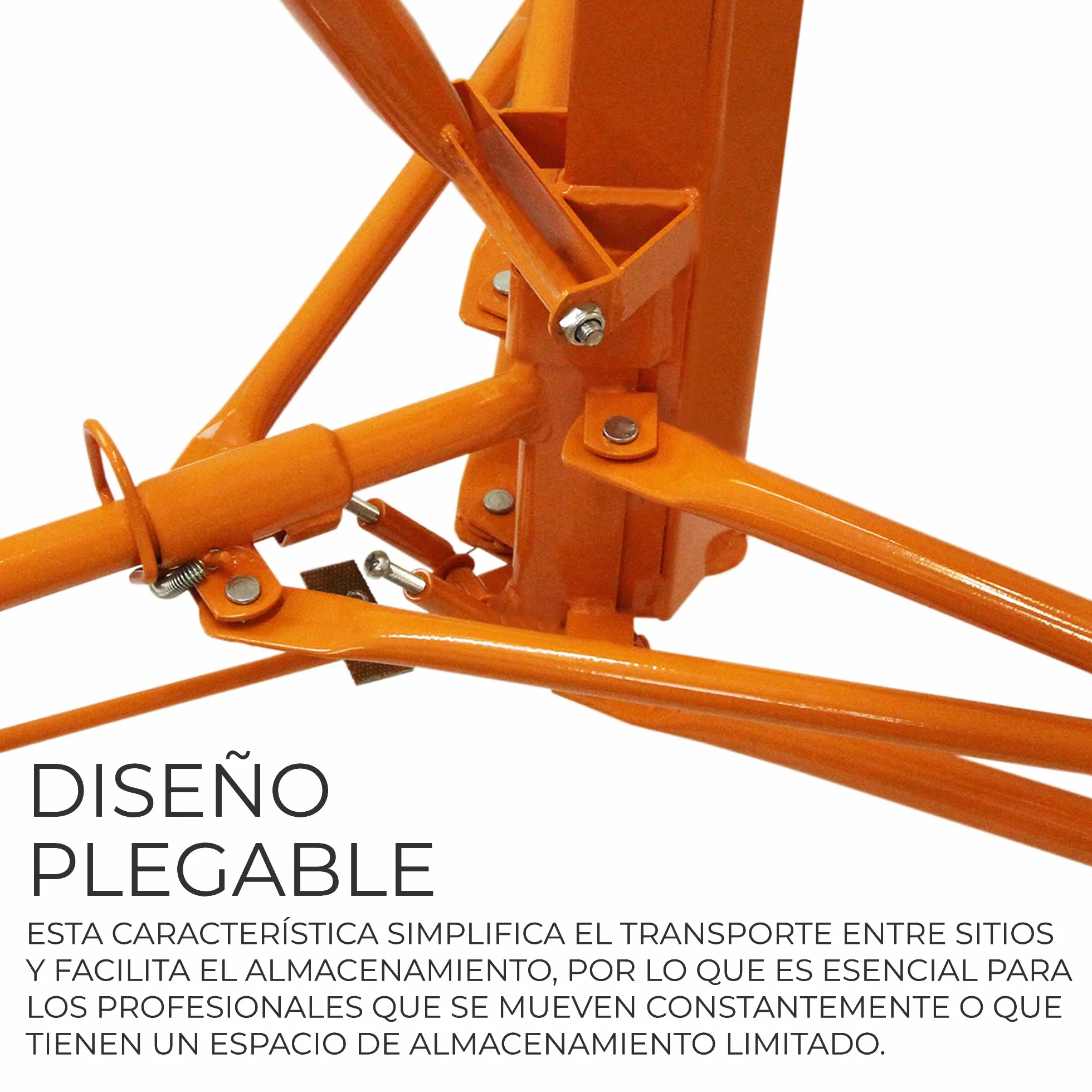 Elevador Pladur Grúa 5m Elevador Grua Profesional para Placas Paneles de Yeso de Montaje de Plegable, Herramienta Yesería para Techo y Pared con Carga Max. 68kg Altura Ajustable de 146cm a 490cm