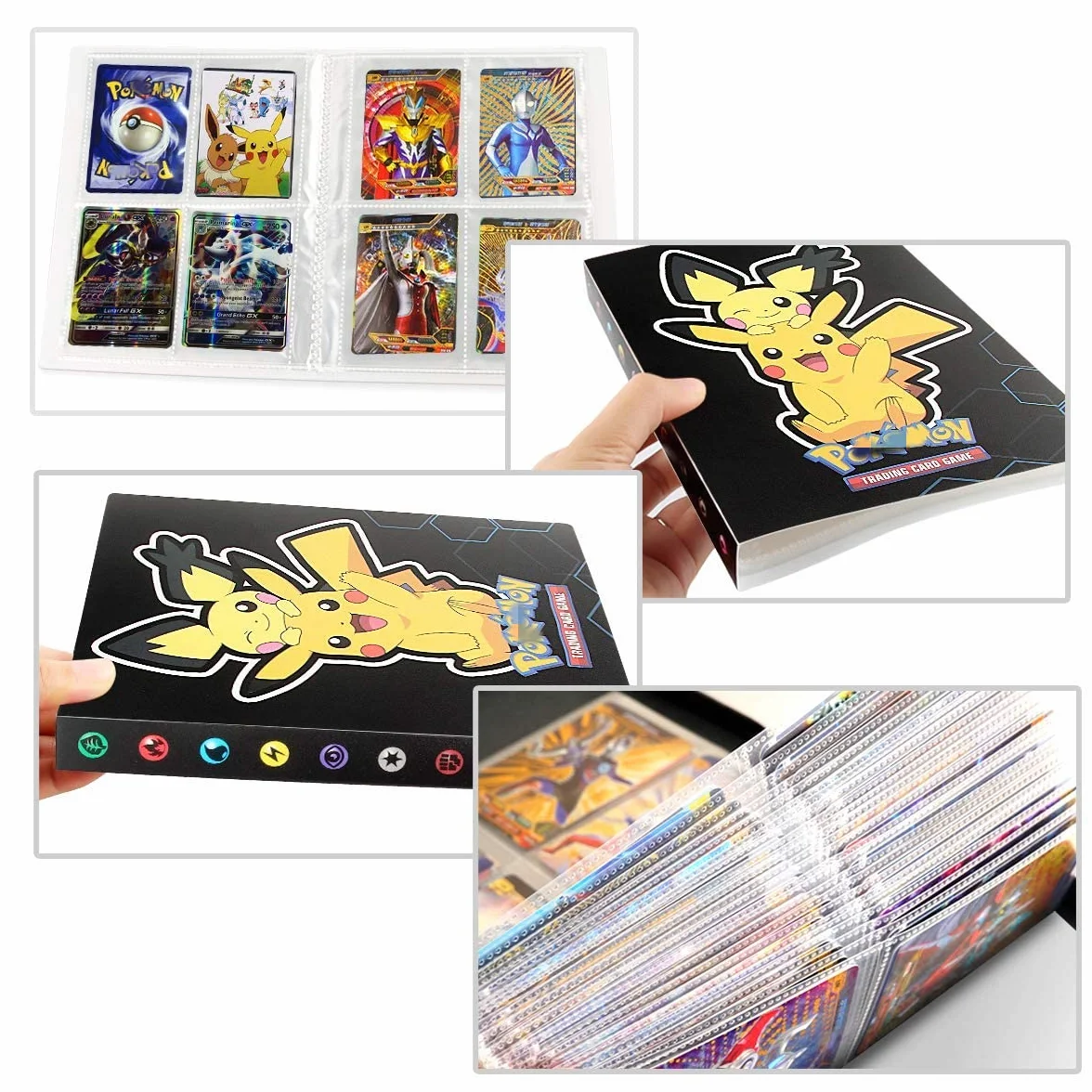 Álbum de recortes tarjetas coleccionables 30 páginas 240 tarjetas
