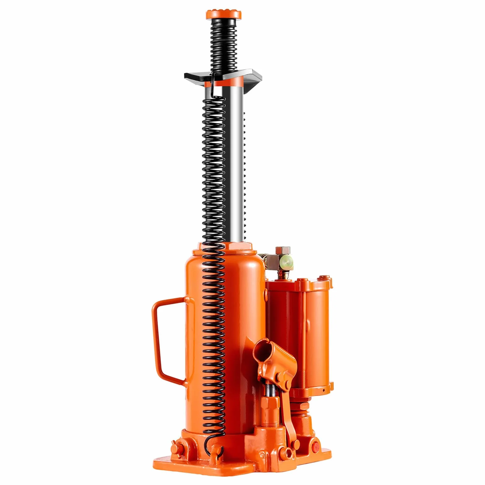 VEVOR Gato Hidráulico Neumático de Botella 12 T 265-505 mm Naranja