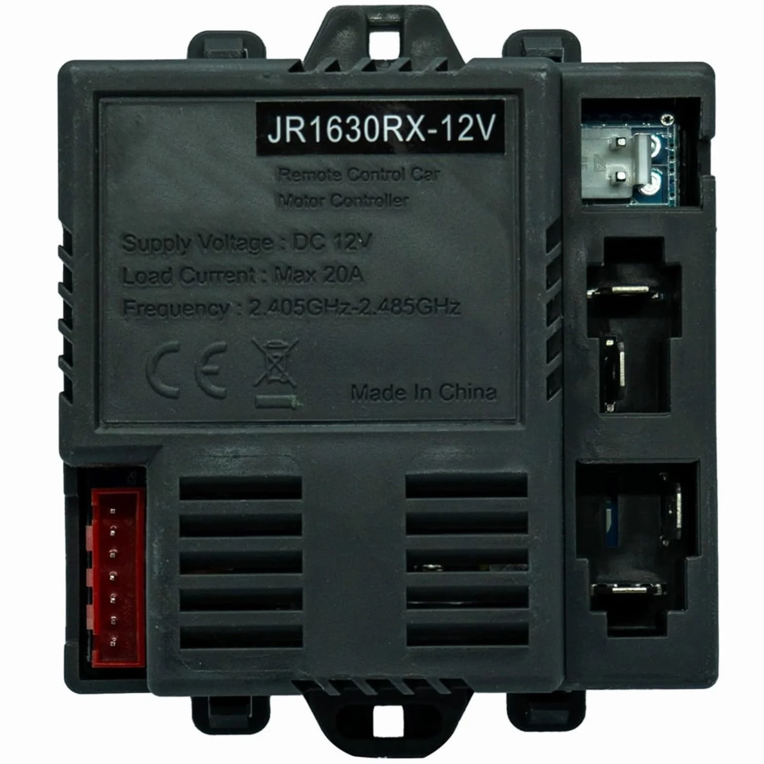 Receptor 2.4G Coche Eléctrico Niños JR1630RX-12V 7 Pines ABS Inicio Lento