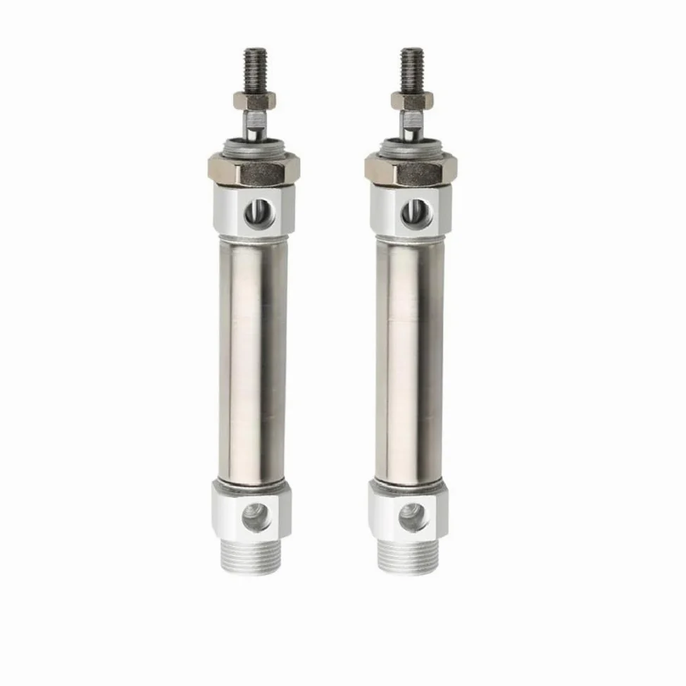 Componentes neumáticos Cilindro de pistón con detector magnético, cilindro doble efecto, acero inoxidable CDM2B25-75 CDM2B25-100 CDM2B32-150(300MM*32MM)