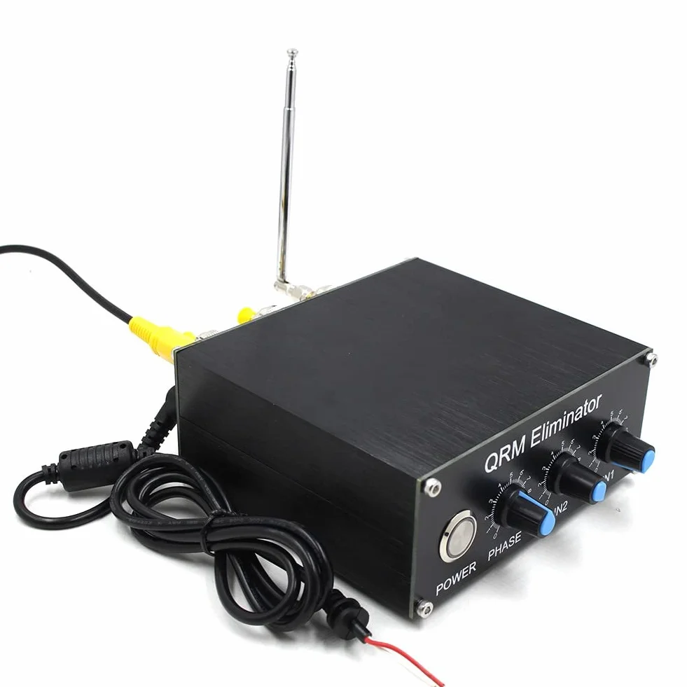 Canulador de señal QRM HF X-fase 1MHz-30MHz aleación de aluminio con dial y botón