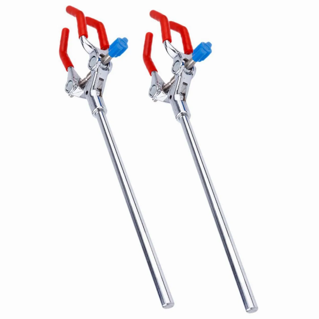 OUNONA 8piezas Abrazadera De Garras Ajustable Para Laboratorio Soporte De Frascos De Acero Inoxidable De Herramienta Práctica Para Experimentos Científicos
