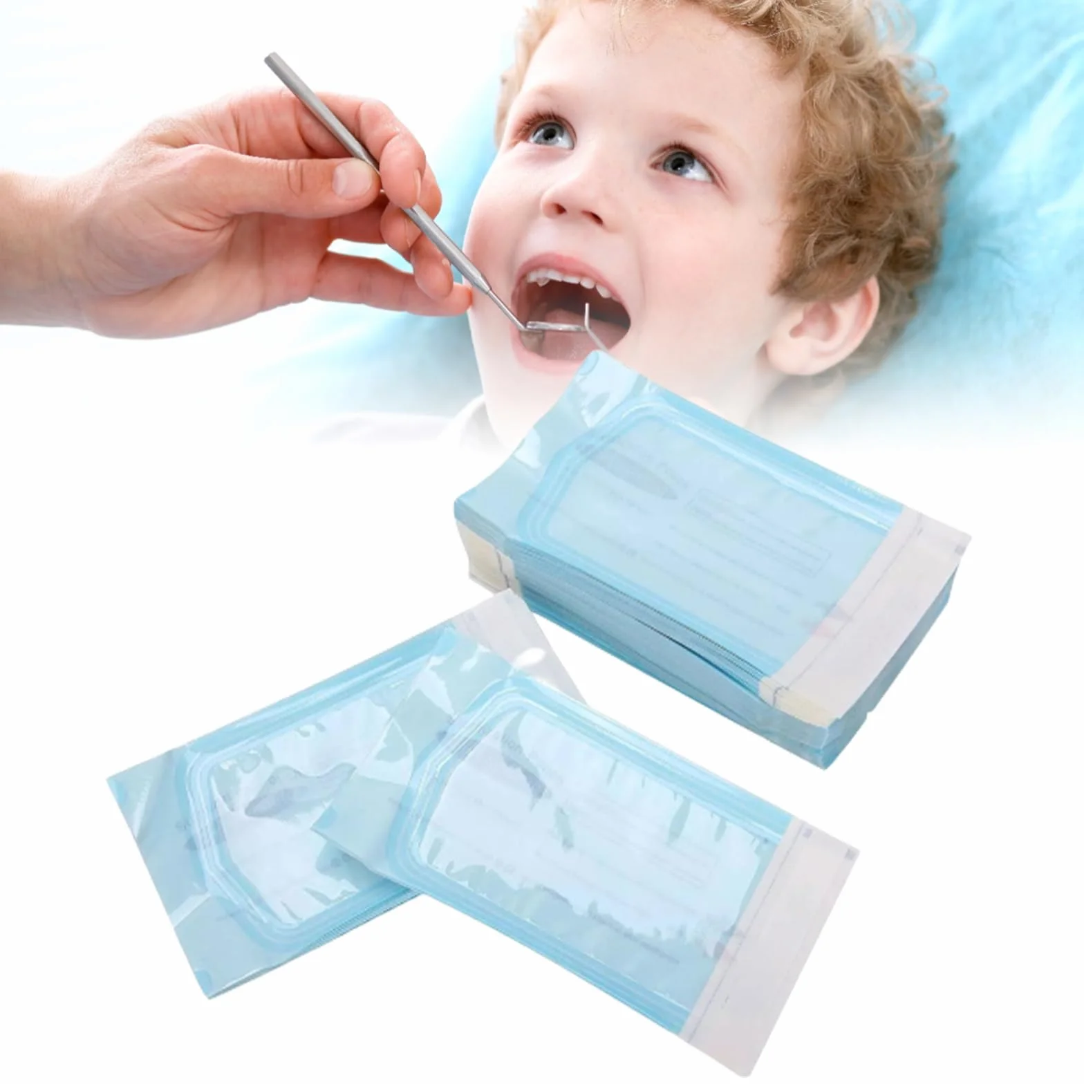 Bolsas de Esterilización Autoadhesivas 100Pcs 57×130MM