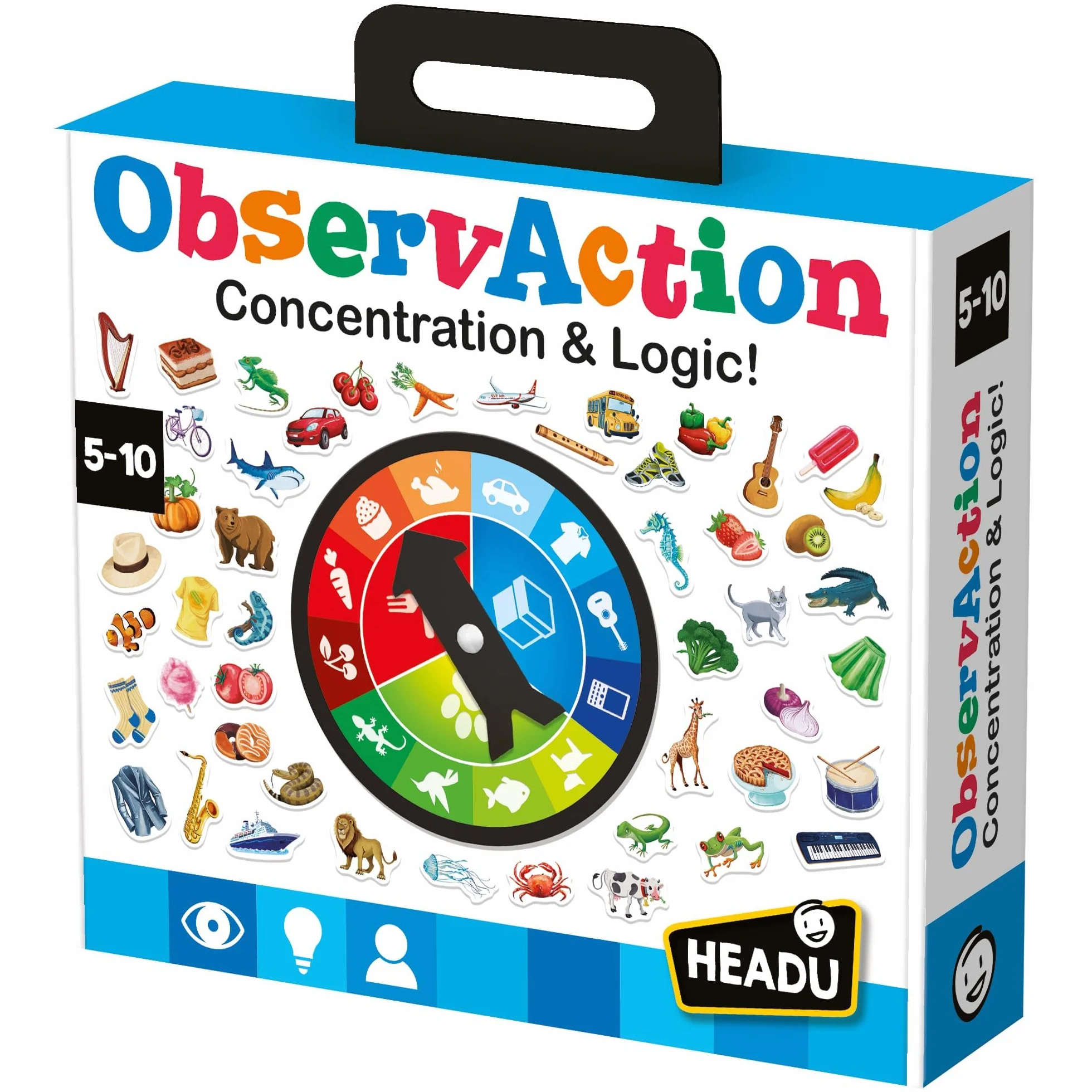 Headu Observaction Juego de Mesa Niños 5+ Años 216 Piezas Educativo 1 Jugador