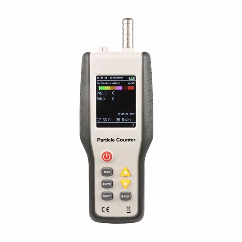 Detector PM2.5 de Alta sensibilidad, Monitor de partículas, Monitor Profesional de Calidad del Aire del Polvo, Contador de partículas portátil