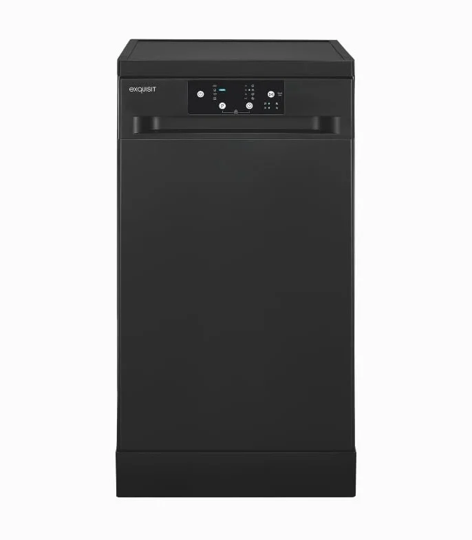 Exquisit GSP9109-451D Lavavajillas Compacto 45 cm Libre Instalación Bajo Consumo Programas Rápidos Silencioso
