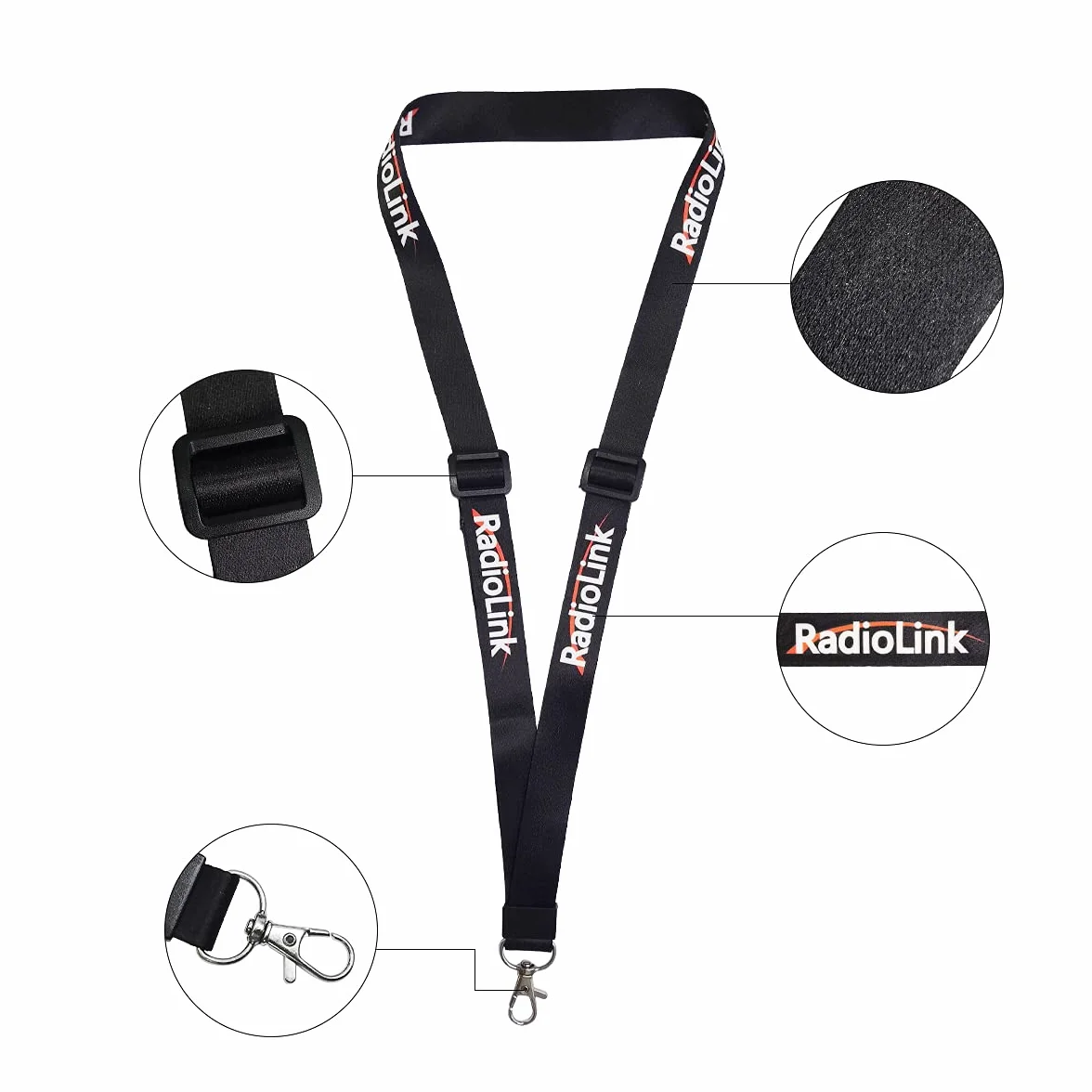 Radiolink Correa ajustable para transmisor de control remoto RC8X AT10II AT9S AT9S Pro RC6GS V3 RC4GS V3 T8FB X4 X6 T12D T16D