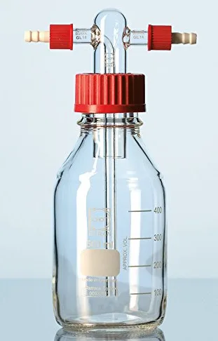 Schott 090377 DURAN - Arandela de vidrio de borosilicato (500 ml, con tapa, GL45), diseño de Schott Duran