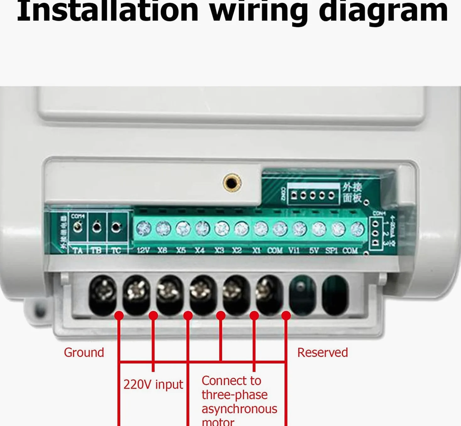 Unidad de frecuencia variable de 220 VCA Unidad de frecuencia variable monofásica Controlador de velocidad VFD para motor de CA trifásico de 2,2 kW