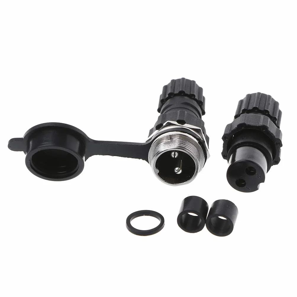 YoungerY GX16-2PIN Conector Impermeable Codificador Sensor Zócalo y Enchufe de Aviación