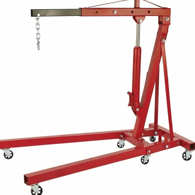 Grúa hidráulica Plegable 2 Toneladas, Marca