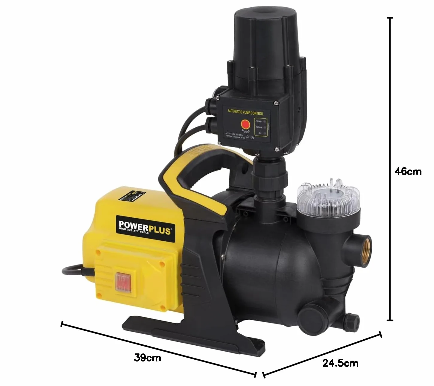 POWERPLUS POWXG9561 - Bomba de jardín 600w