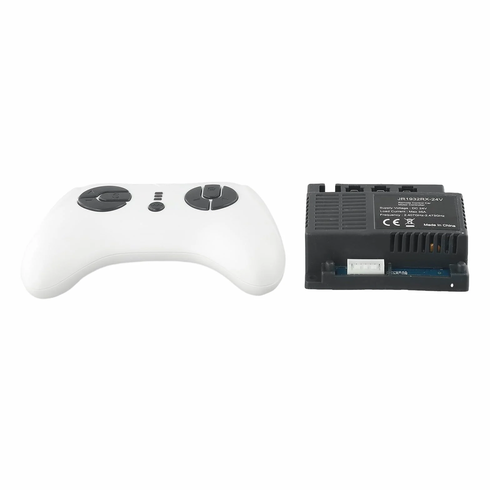 Receptor 24 V Jr1932Rx-24 V 7 pines para coche eléctrico Unidad de control remoto 2.4G Módulo de repuesto compatible con vehículos de paseo para niños