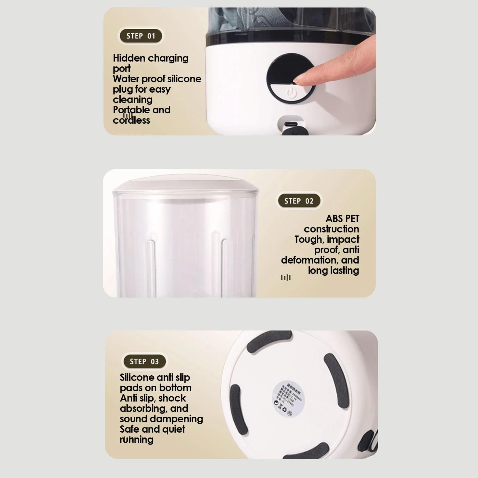 CCYLEZ Mini Lavadora Portátil Inalámbrica 2 L Blanca con Pantalla Táctil LED para Hotel RV Camping