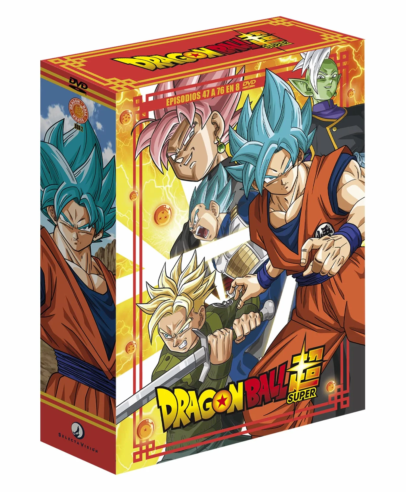Dragon Ball Super Box 2 Sagas Completas Episodios 47-76 DVD