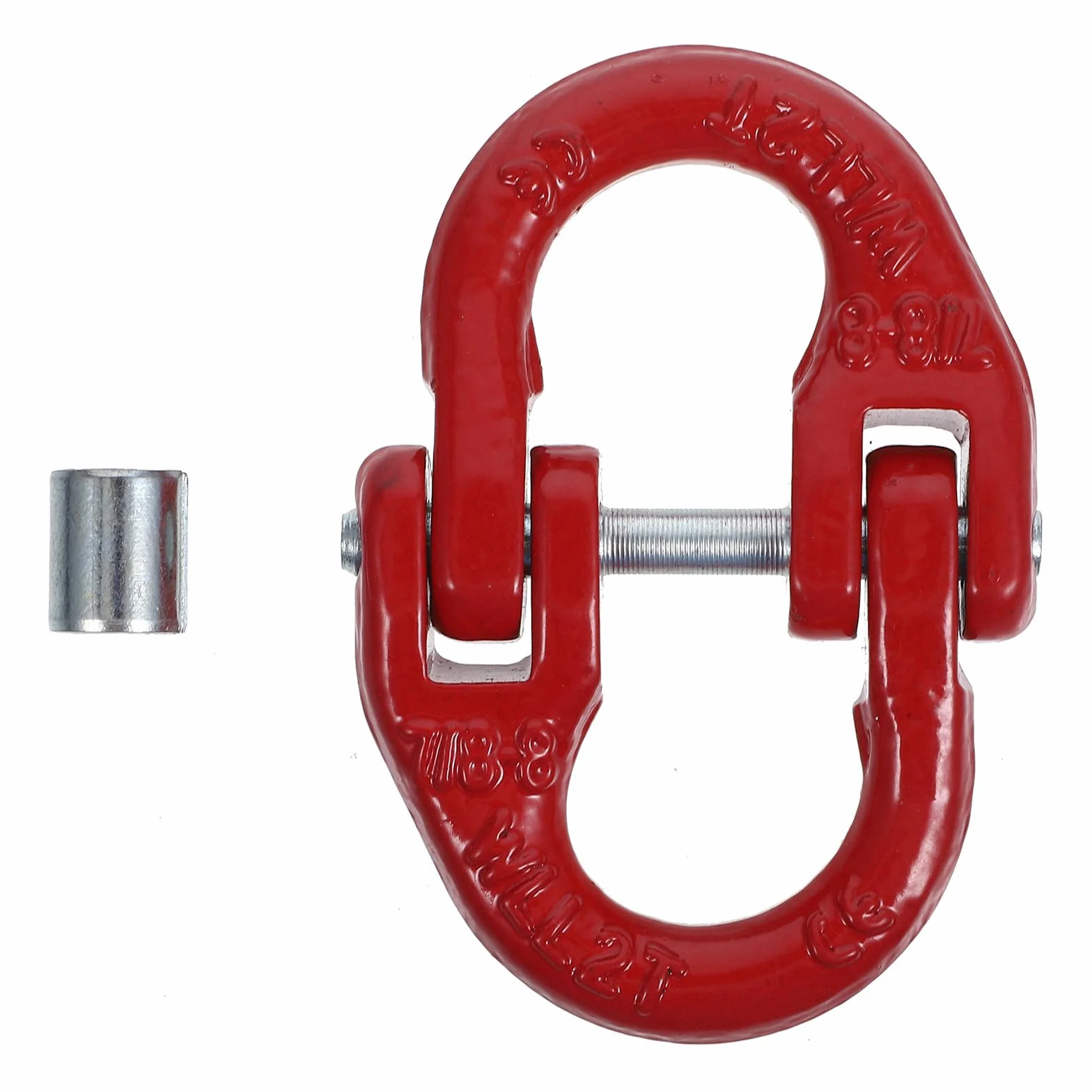 Eslabón de Cadena de Acero para Carga 2 Toneladas Doble Anillo para Remolque y Elevación Industrial