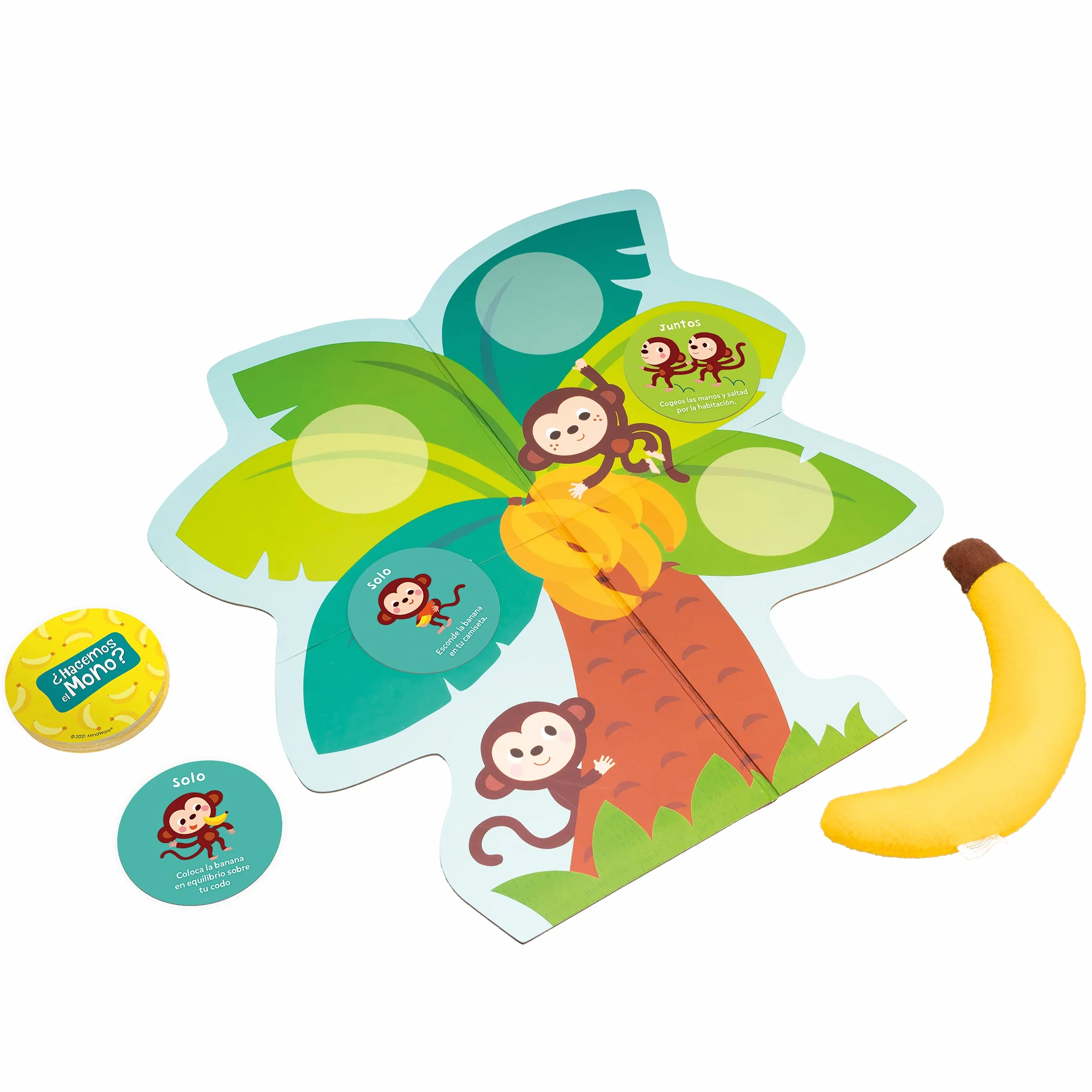 Ludilo ¿Hacemos El Mono? Juego Educativo Niños 2 Años Acción Emoción Regalo Niña