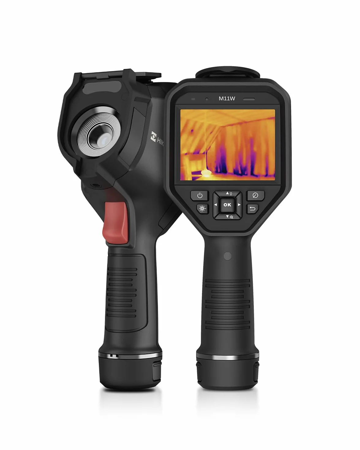 HIKMICRO M11W Cámara Termográfica, SuperIR 384×288 (192×144 nativo), 25 Hz, 8 MP Visual, Pantalla Táctil 3,5", Puntero Láser, Wi-Fi, 2 Baterías 12H
