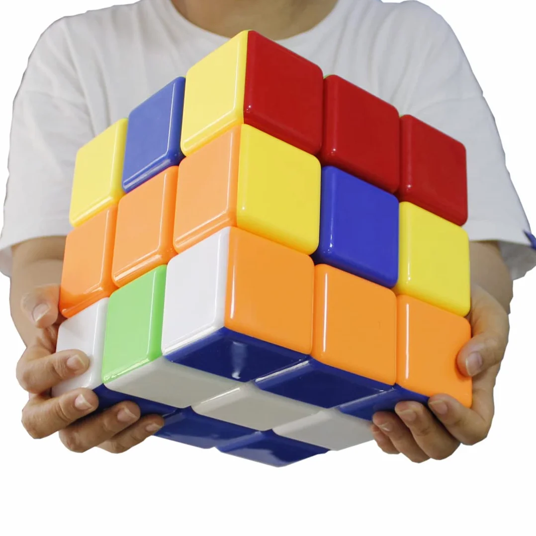 FunnyGoo Heshu 3x3x3 Speed Puzzle Magic Cube 18cm Stickerless
