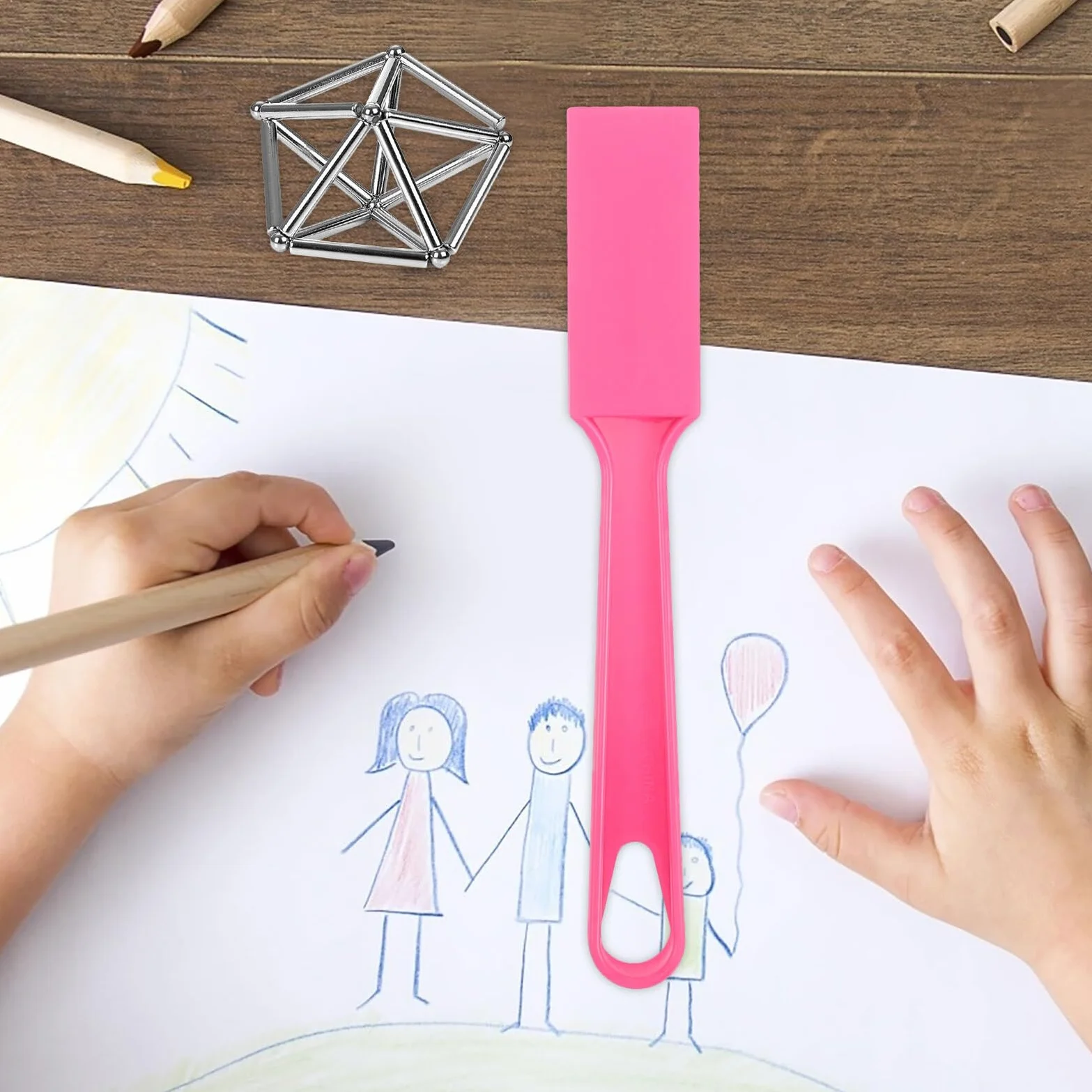 Varitas Magnéticas de Plástico para Bingo 7 Piezas Herramienta Clasificación Educativa