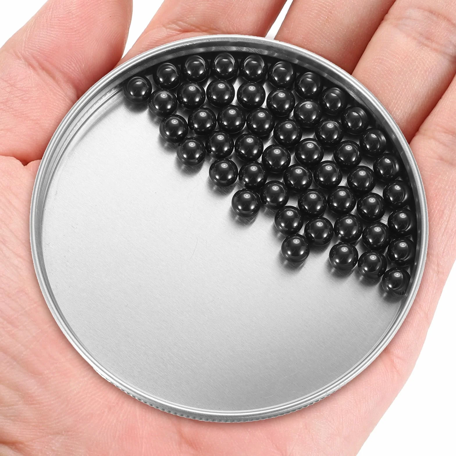 QUARKZMAN Bolas de Rodamiento Cerámicas 1/4" Si3N4 G5 Precisión 100 Piezas