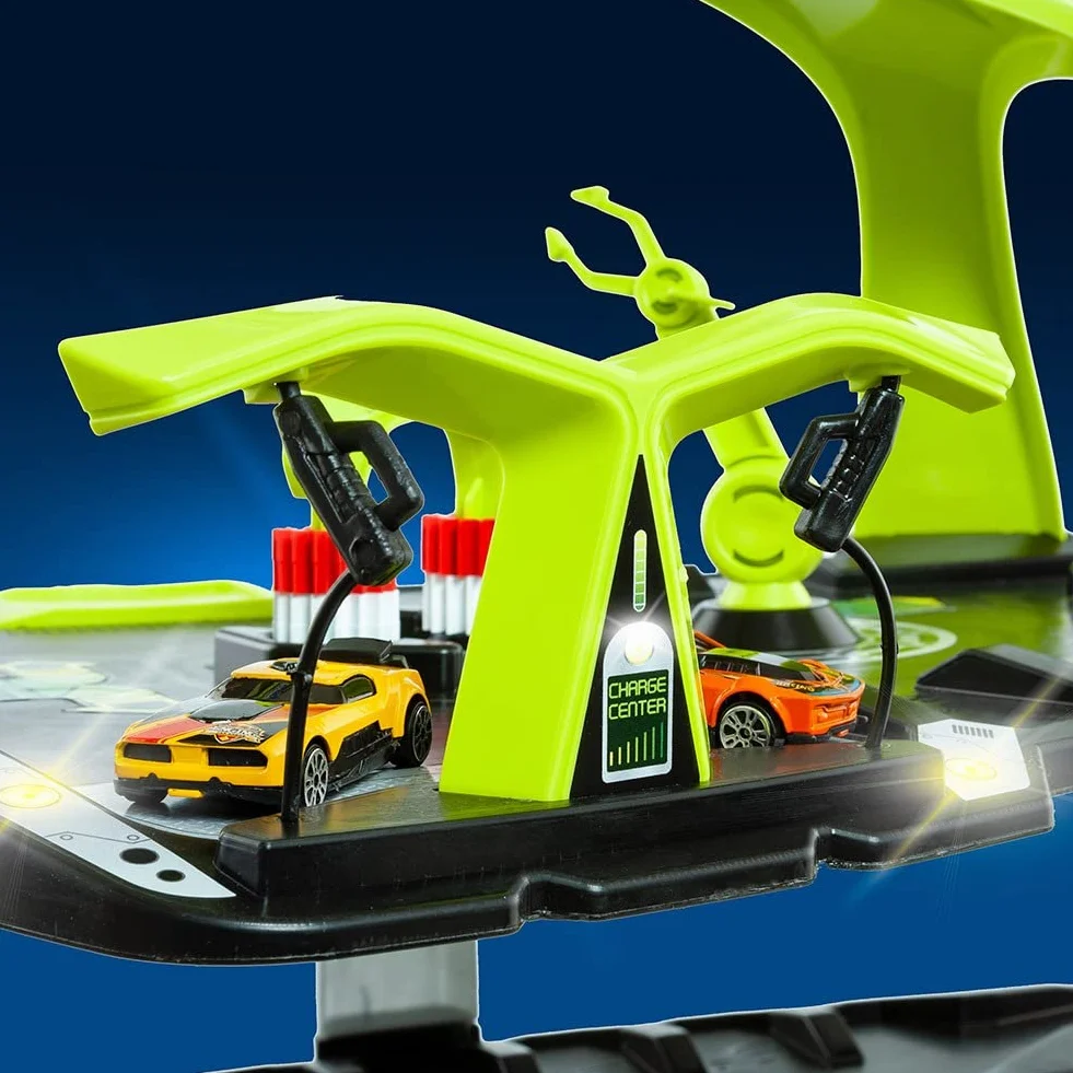 M MOLTO Super Parking Infantil 5 Plantas 24 Plazas Aparcamiento Garaje Coches Juguete Niños +3 Años