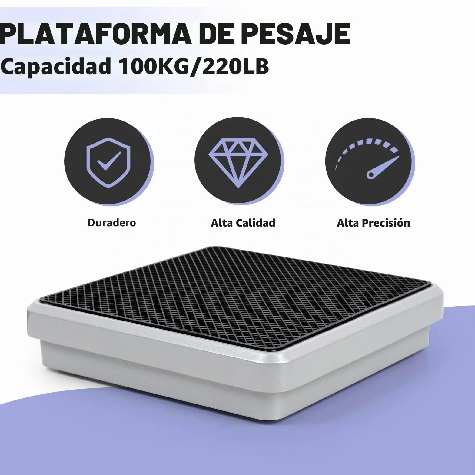 BACOENG 220lb/100kg Báscula de Carga Electrónico Digital Refrigerante de Precisión Calibration para HVAC, con Pantalla LCD de Iluminación Trasera y Estuche de Transporte Portátil