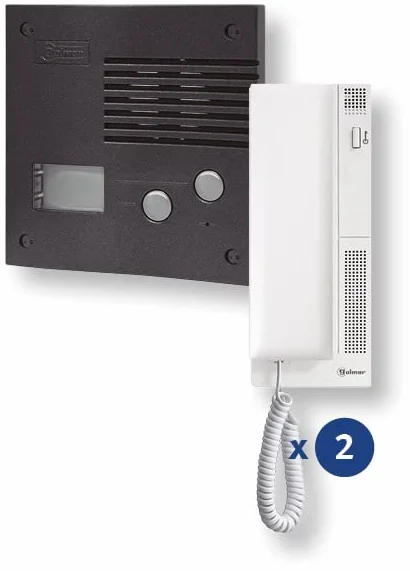 Golmar 11242024B K-202 GRF Kit de Audio de 2 Líneas
