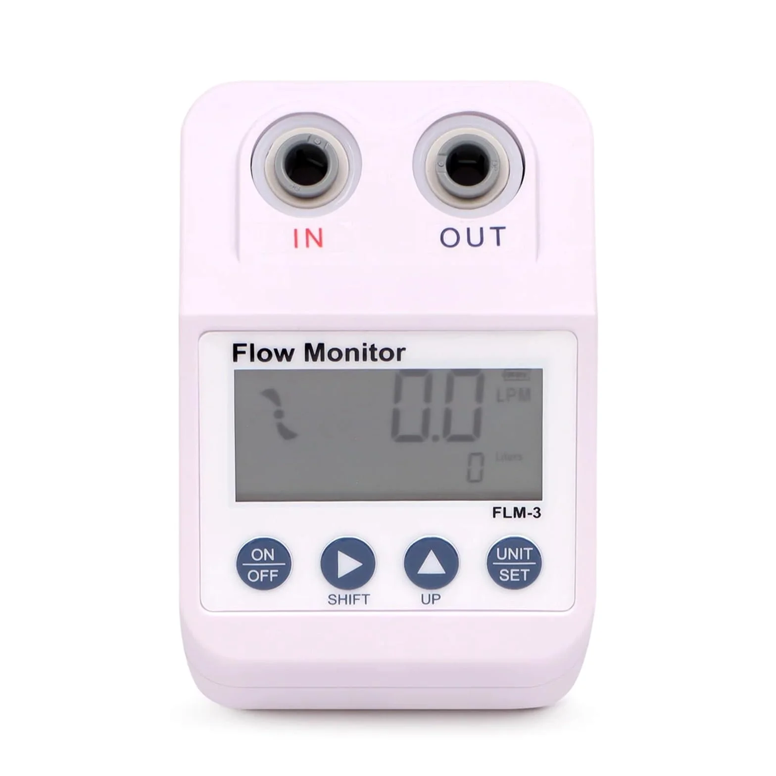 Medidor de Flujo de Agua, Medidor de Flujo de Agua Purificador de Agua Medidor de Flujo Alarma y función de Ahorro de energía Filtro Sensor de Flujo de Agua Monitor 1/4 Pulgada