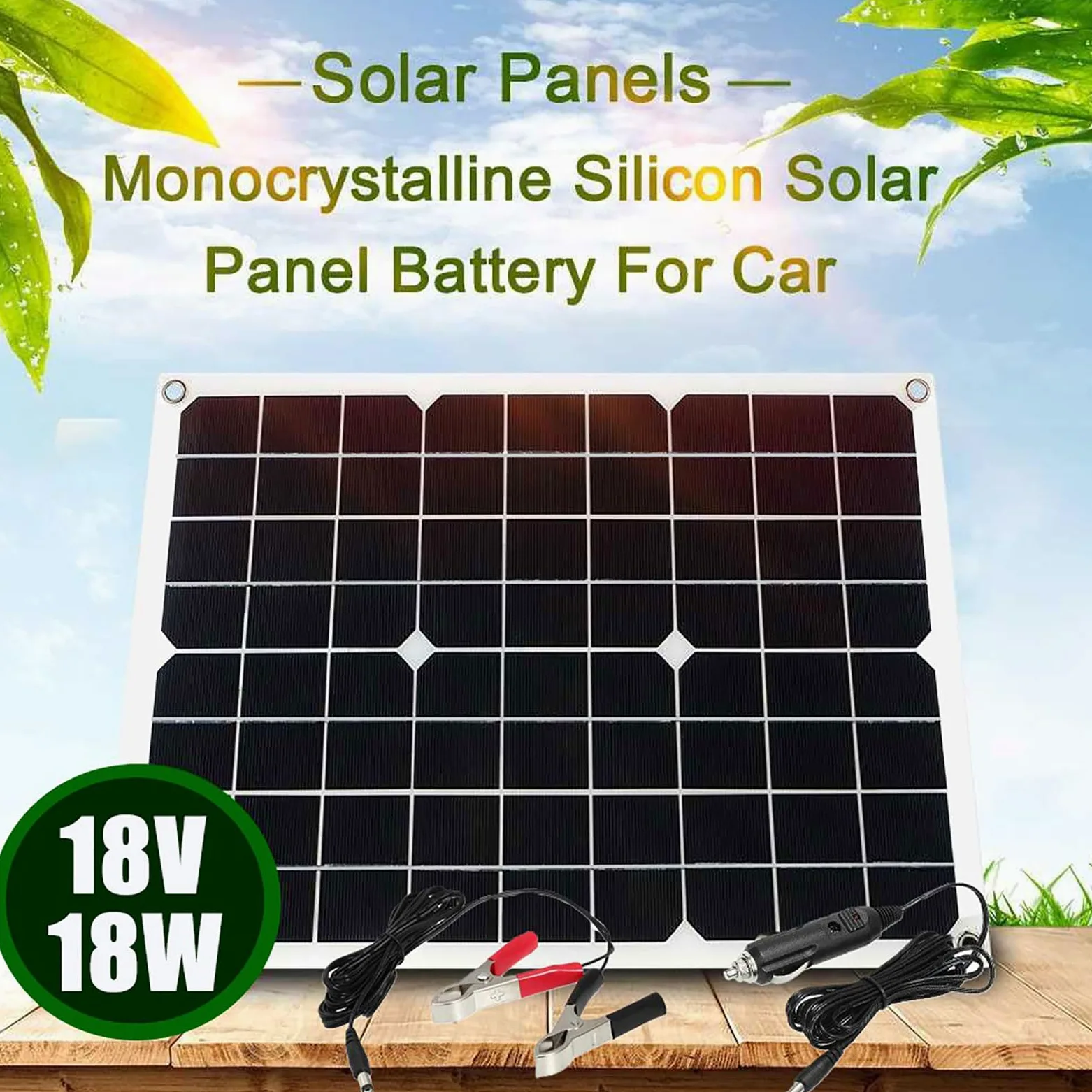 Kit de panel solar, kit completo de panel solar, panel solar impermeable de 18 V/18 W e inversor solar de 6000 W, controlador de 110 V/220 V/30 A con 4 puertos USB y pantalla LED inteligente, adecuado