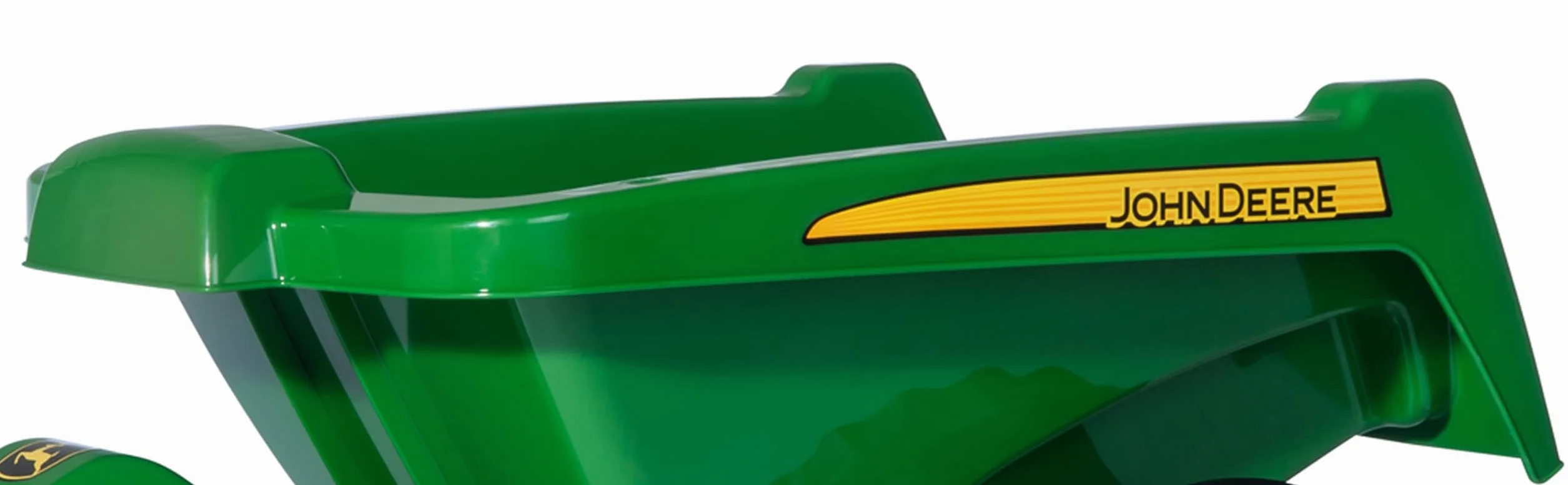 Rolly Toys rolyKipper II John Deere remolque de una rueda volcable para niños