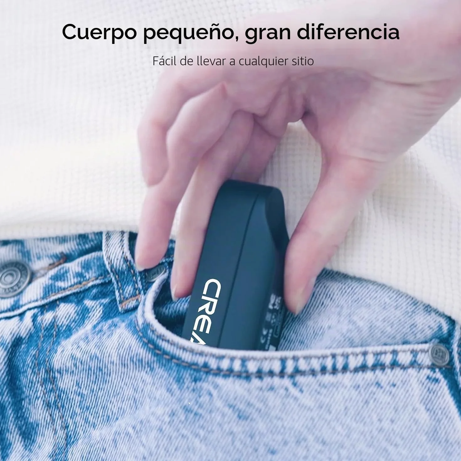 Creality CR-Scan Ferret 3D Scanner, Portátil Escáner 3D para Impresora 3D, Velocidad de escaneo de 30 FPS Precisión de 0,1 mm A Todo Color para teléfono Android PC Win 10/11